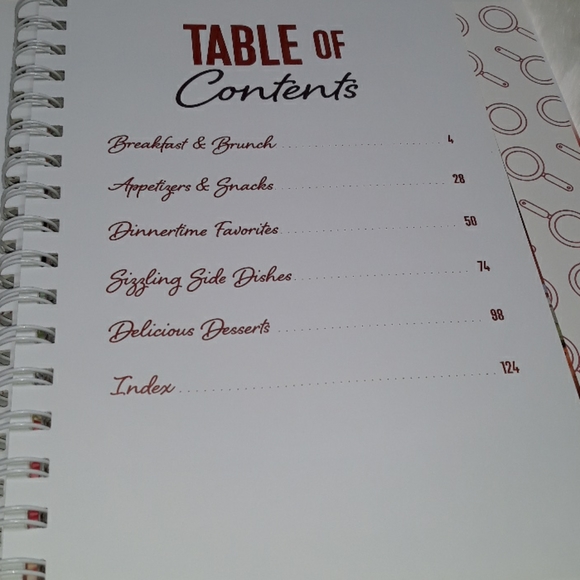 Red Copper Skillet Cook Book NWOT - Picture 2 of 10